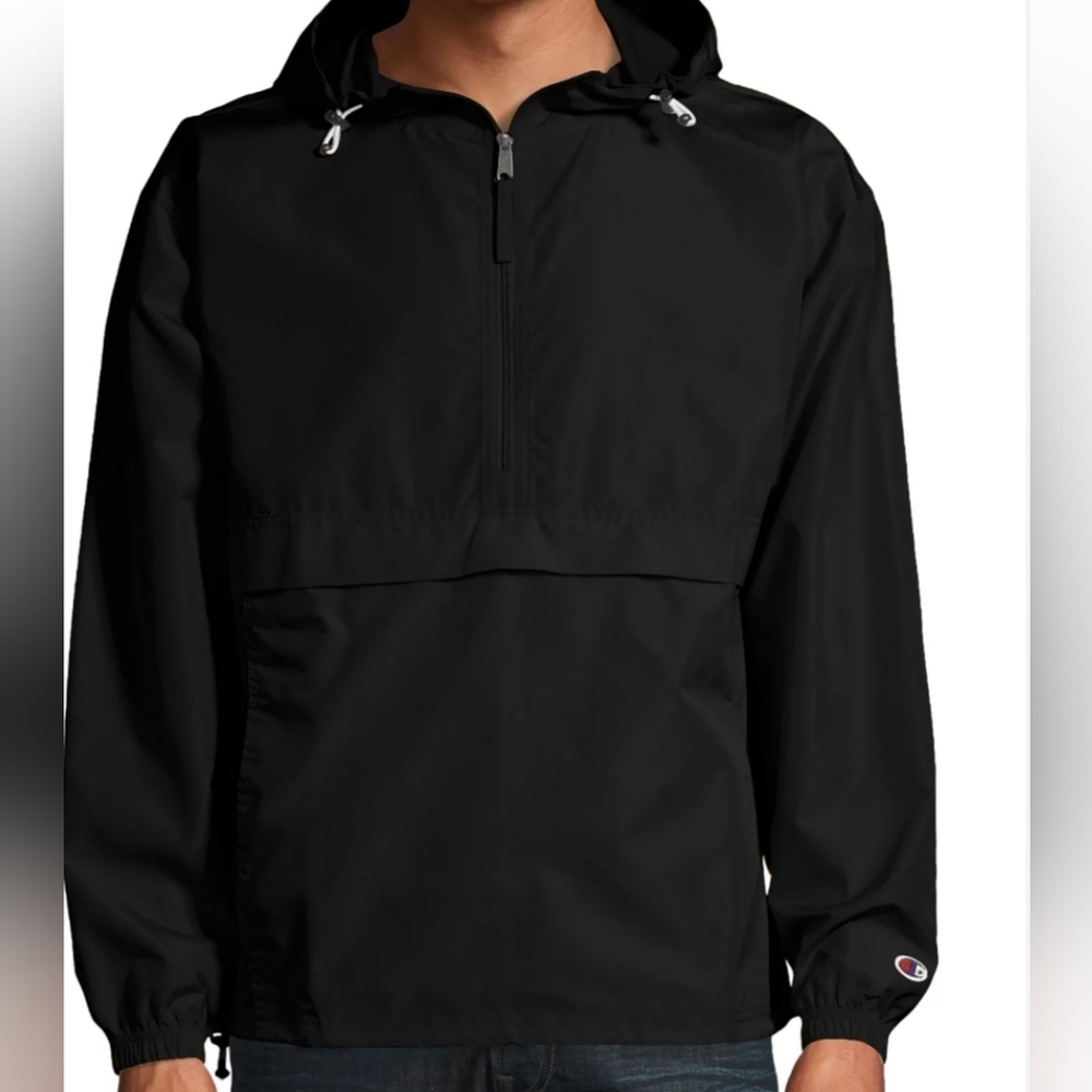 CHAMPION 💥 Mens 1/4 Zip Anorak Jacket (Size: Medium)